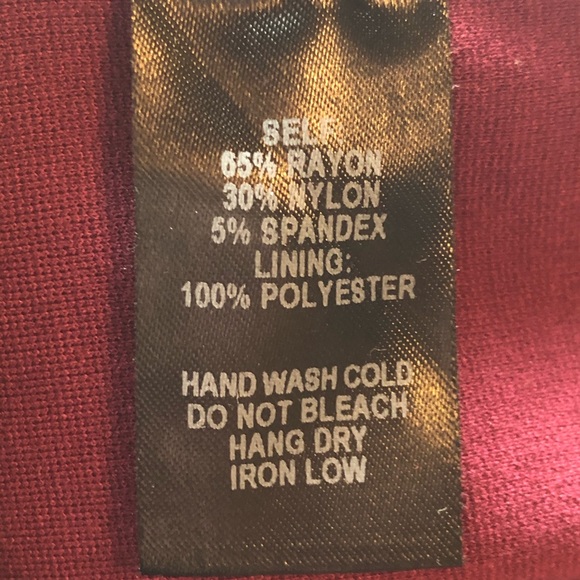 Lulus Forever Fierce Bodycon dress in burgundy - Picture 8 of 8